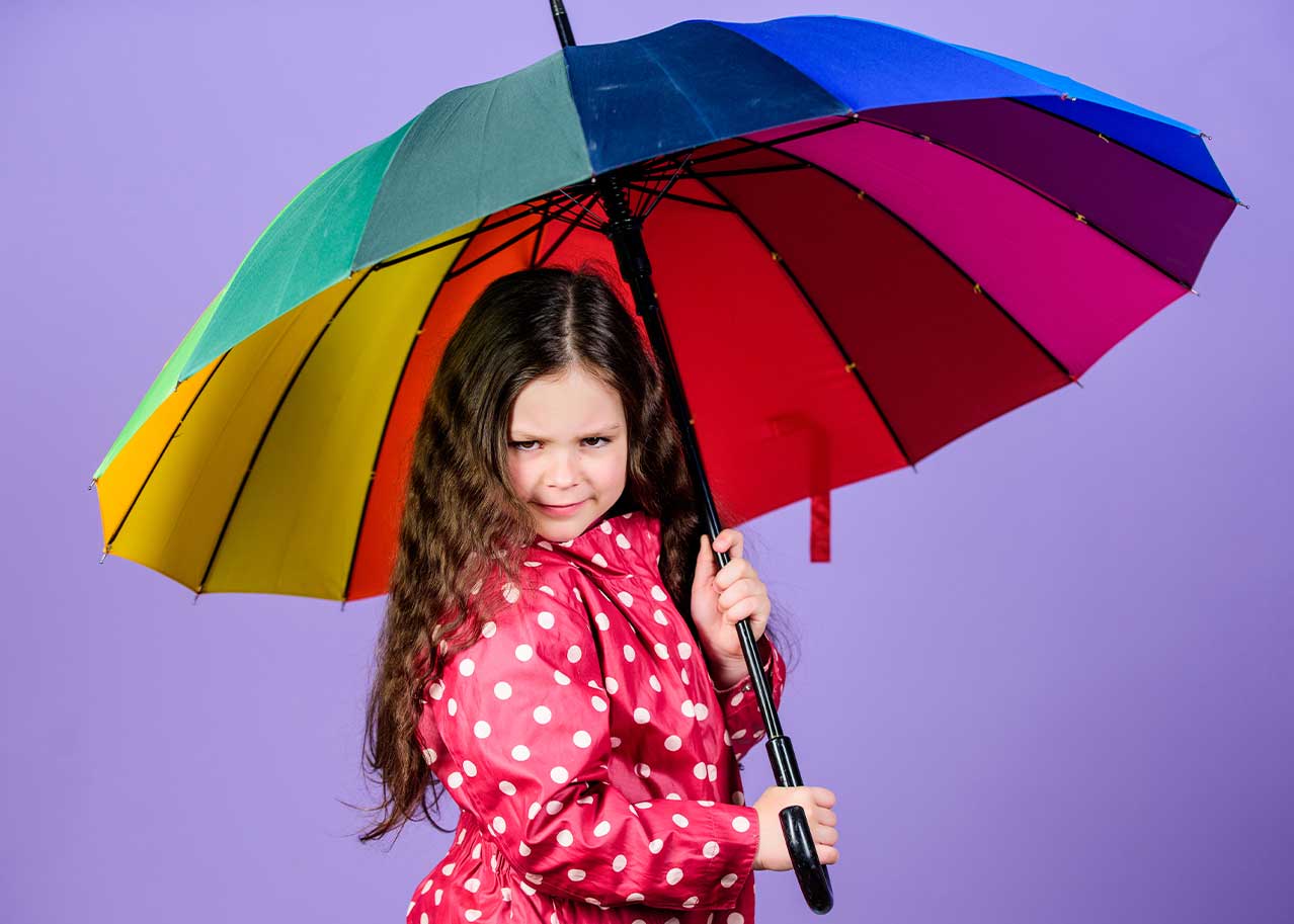 personalisierte Regenschirme