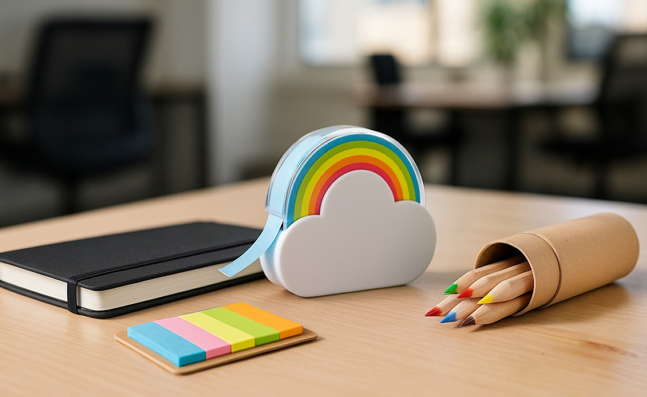 personalisierte Schreibtischartikel