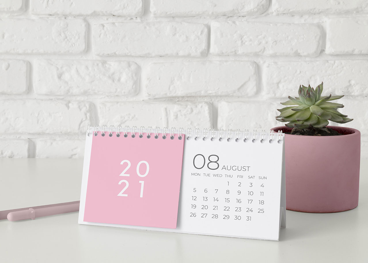 Personalised desk calendar a classic of corporate gifts
