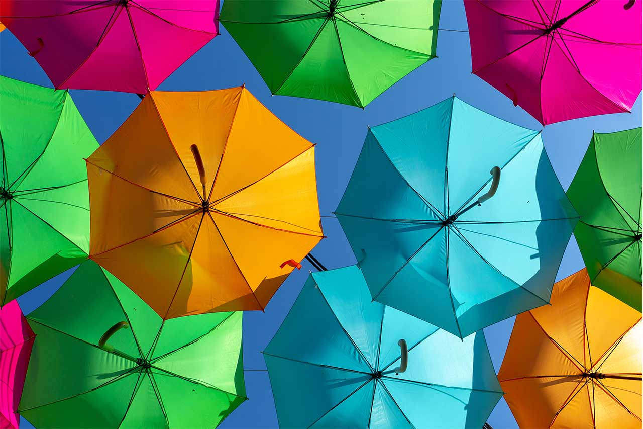 personalisierte Regenschirme ökologisch