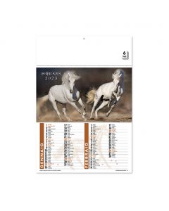 HORSE LOVER - zweimonatiger Kalender 