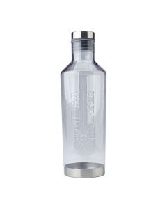 HAZLETON - Transparente Wasserflasche