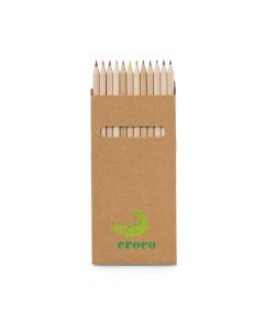 CROCO - Buntstift Schachtel mit 12 Buntstiften