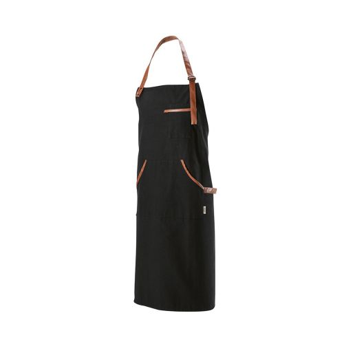 GOYA APRON - Goya Schürze aus recy.Baumwolle 300 gsm mit rPU-Details