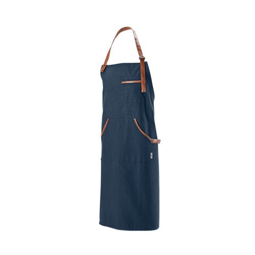 GOYA APRON - Goya Schürze aus recy.Baumwolle 300 gsm mit rPU-Details