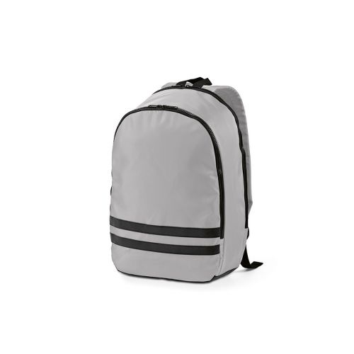 SYDNEY BACKPACK - Sydney 18L Rucksack aus rPET. Reflektierende Streifen. Laptops bis 17