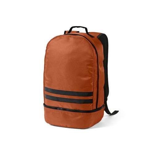 BUENOS AIRES BACKPACK - Buenos Aires 25L Rucksack aus rPET. Reflektierende Frontstreifen