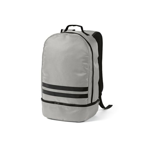 BUENOS AIRES BACKPACK - Buenos Aires 25L Rucksack aus rPET. Reflektierende Frontstreifen