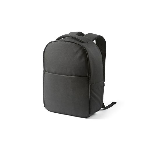 BUDAPEST BACKPACK - Budapest 16L Rucksack aus rPET. Vordertasche. Laptops bis 17