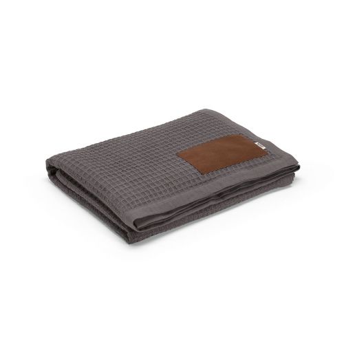 GIOTTO BLANKET - Decke recy.Baumwolle (200 gsm). Mit personalisierbarem Aufnäher