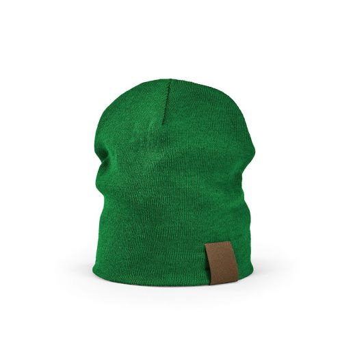 MARLEY BEANIE - Marley Mütze aus rPET. Mit personalisierbarem Aufnäher