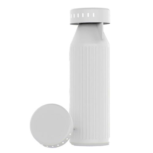 TIMEOS BOTTLE - Timeos Trinkflasche aus recy.Edelstahl, 690 ml. Mit LED-Erinnerung