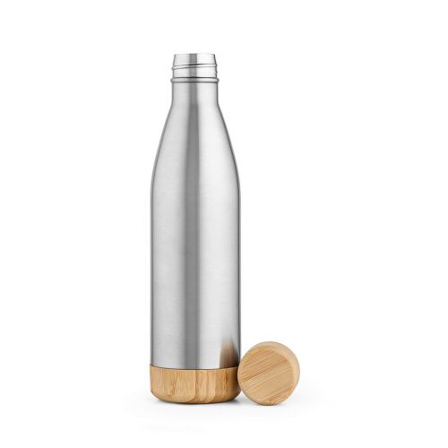 CONGO BOTTLE - Congo Trinkflasche recy.Edelstahl und Bambus, 780ml. Doppelwanding