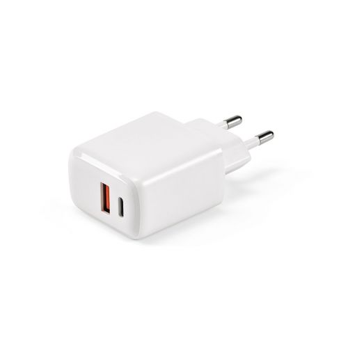 FRANKLIN WALL CHARGER - Franklin Wandladegerät rABS, 20W. Schnellladung über USB-C und USB-A