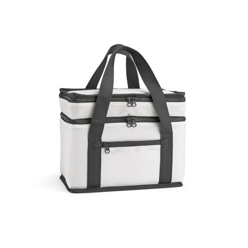 FLORENCE L COOLER - Florence L 10L Kühltasche aus rPET. Zwei Fächer und eine Fronttasche