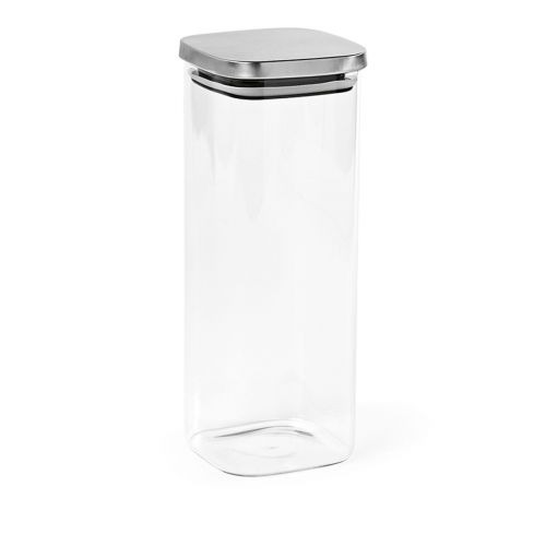 DELACROIX 2100 CANISTER - Delacroix 2100 Behälter aus Borosilikatglas, 2130ml. Deckel aus recy.Edelstahl