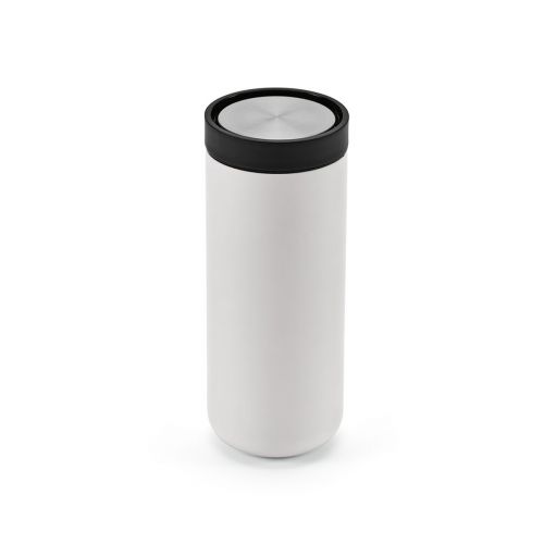 SENEGAL TRAVEL CUP - Senegal Reisebecher recy.Edelstahl, 400 ml. Mit 360°Push-Verschluss
