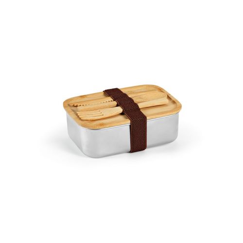 WARHOL LUNCHBOX - recy.Edelstahl, 740 ml, mit integriertem Besteck