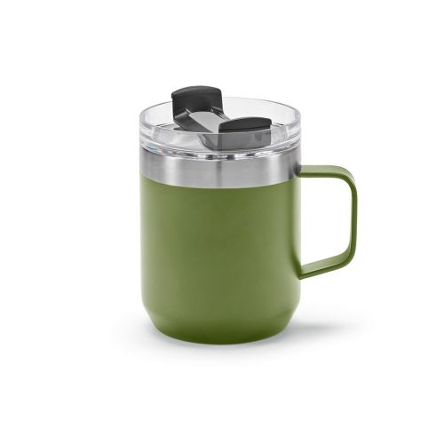 SHINANO MUG - Shinano Tasse recy.Edelstahl, 440 ml. Doppelwandig mit drehbarem Deckel