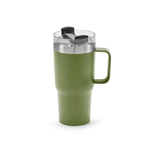 NEMAN MUG - Neman Tasse recy.Edelstahl, 580 ml. Mit drehbarem Deckel