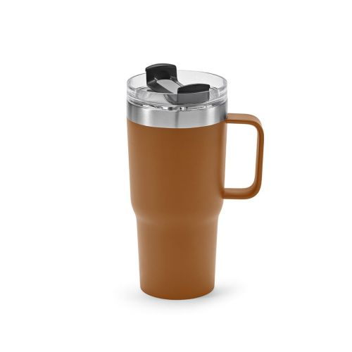 NEMAN MUG - Neman Tasse recy.Edelstahl, 580 ml. Mit drehbarem Deckel