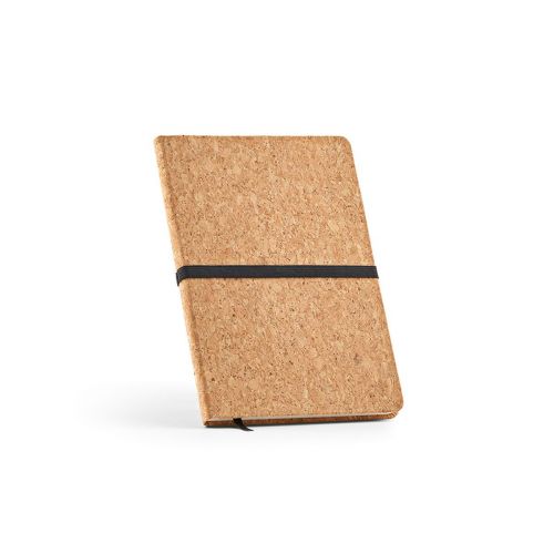 GOETHE NOTEBOOK - Goethe A5 Notizbuch mit Korkeinband. 196 Seiten aus 70 gsm recy.Papier