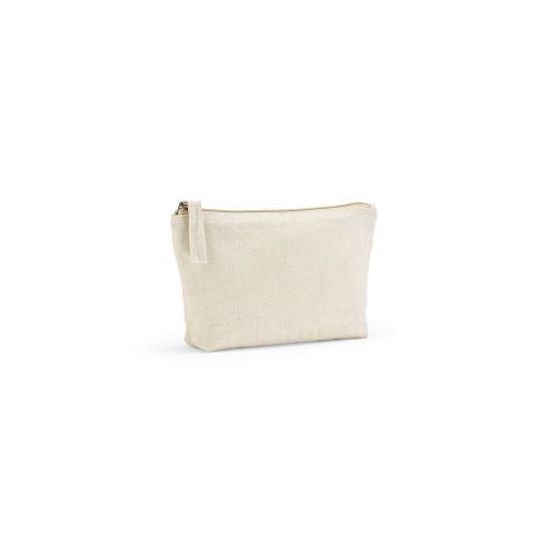 CAIRO S TOILETRY BAG - Cairo S 1,1L Kulturtasche, 320gsm recy.Baumwolle mit Reißverschluss