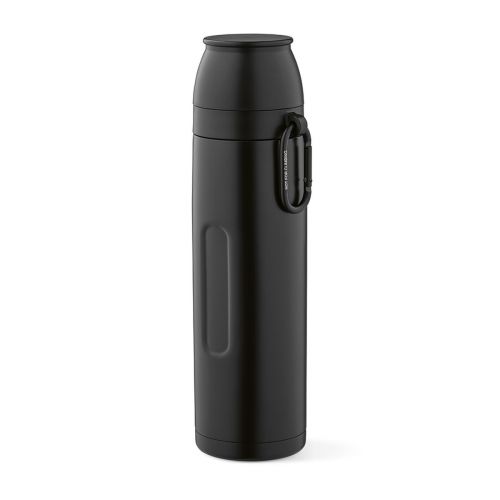 FLINDERS THERMOS - recy.Edelstahl, 1080 ml. Mit 2 Bechern und Karabiner