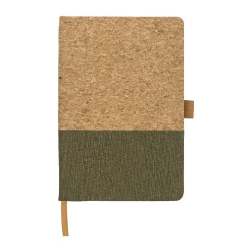TREVOR - Notizbuch  aus Kork und Baumwolle