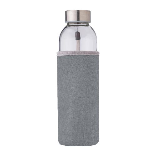 NIKA - Glasflasche (500ml) mit einem Neoprenhülle 