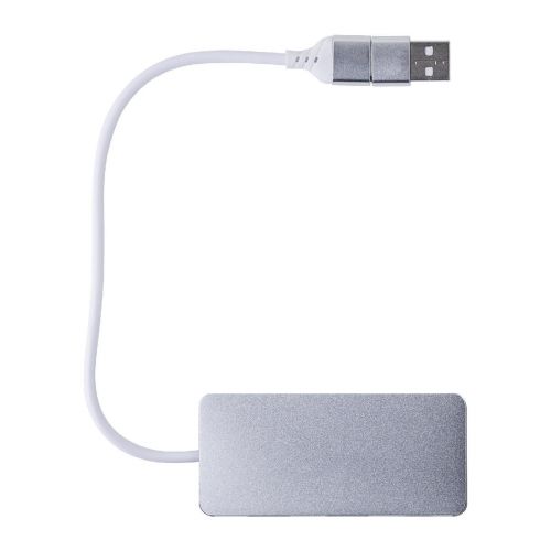 LAYTON - Recycelte Aluminium USB Hub 
