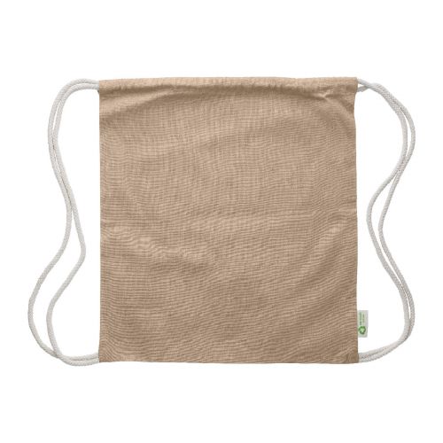 JOY - Kordelzugtasche aus recycelter Baumwolle 