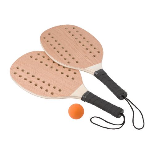 SERGIO - Tennisset aus Rosenholz 