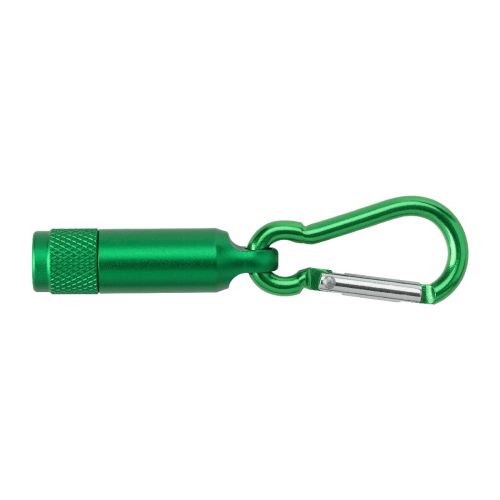TRACY - Mini-Taschenlampe aus Aluminium mit Karabiner 