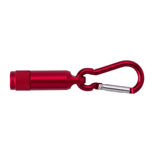 TRACY - Mini-Taschenlampe aus Aluminium mit Karabiner 
