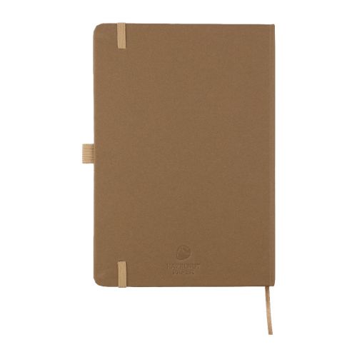 GERTRUD - Recycelter Bioabfall und Karton-Notizbuch A5 