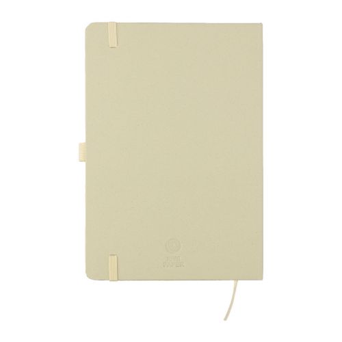 GERTRUD - Recycelter Bioabfall und Karton-Notizbuch A5 