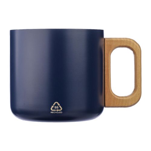 DWIGHT - Doppelwandiger Becher aus recyceltem Edelstahl 400 ml 