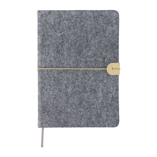 DARIO - Notizbuch aus recyceltem Filz (A5) 