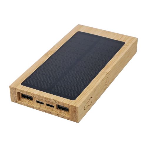 ELZ - Bambus Solar-Powerbank 