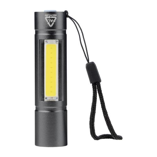 SAMI - Taschenlampe aus recyceltem Aluminium COB 
