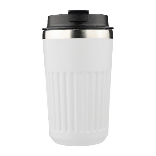 CHIARA - Reisebecher aus recyceltem Edelstahl (400 ml) 