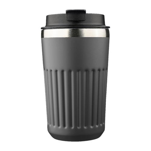 CHIARA - Reisebecher aus recyceltem Edelstahl (400 ml) 