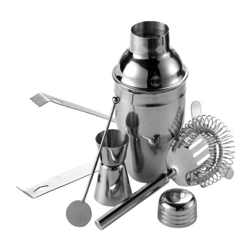 NATALINA - Cocktailshaker-Set aus Edelstahl 