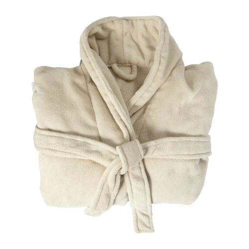 DEREK - Fleece-Bademantel 