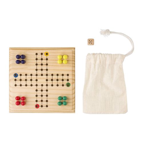 YASIR - Ludo-Spiel aus Holz 