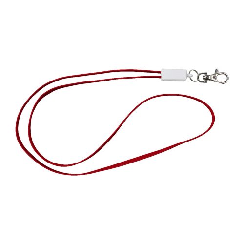 MARGUERITE - 2-in-1 Schlüsselband aus TPE-Kunststoff 