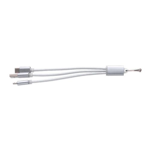 ALVIN - USB-Aufladekabel aus Aluminium 