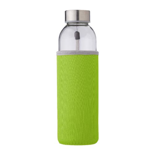 NIKA - Glasflasche (500ml) mit einem Neoprenhülle 