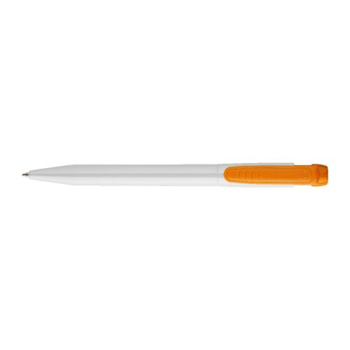 ANDOVER - Stilolinea ABS Pier Kugelschreiber mit farbigem Clip